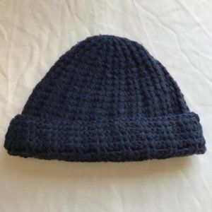 VINTAGE Abercrombie & Fitch Cotton Cable Knit Beanie New rare